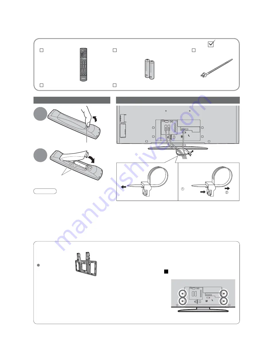 Panasonic Viera TX-37LZD70F Operating Instructions Manual Download Page 6