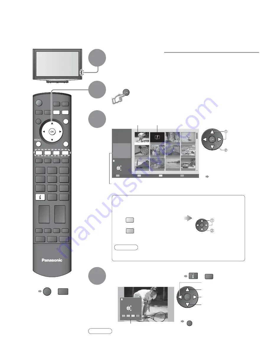 Panasonic Viera TX-37LZD800F Operating Instructions Manual Download Page 34