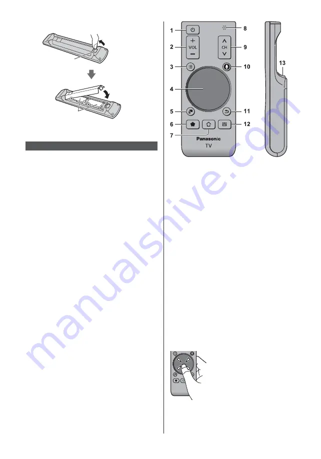 Panasonic Viera TX-39AS650E Operating Instructions Manual Download Page 14