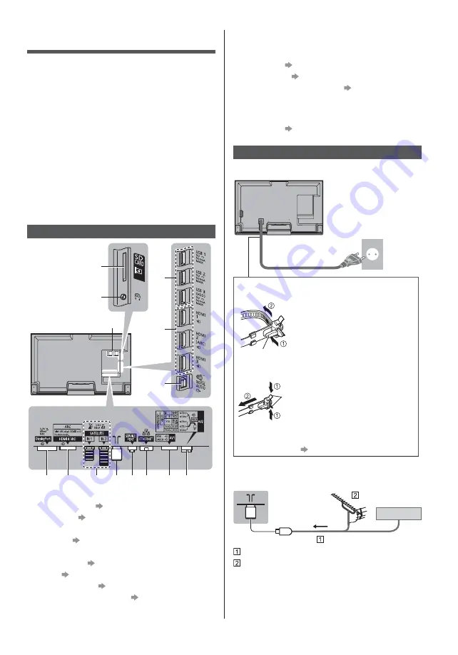 Panasonic Viera TX-58AX800E Operating Instructions Manual Download Page 9