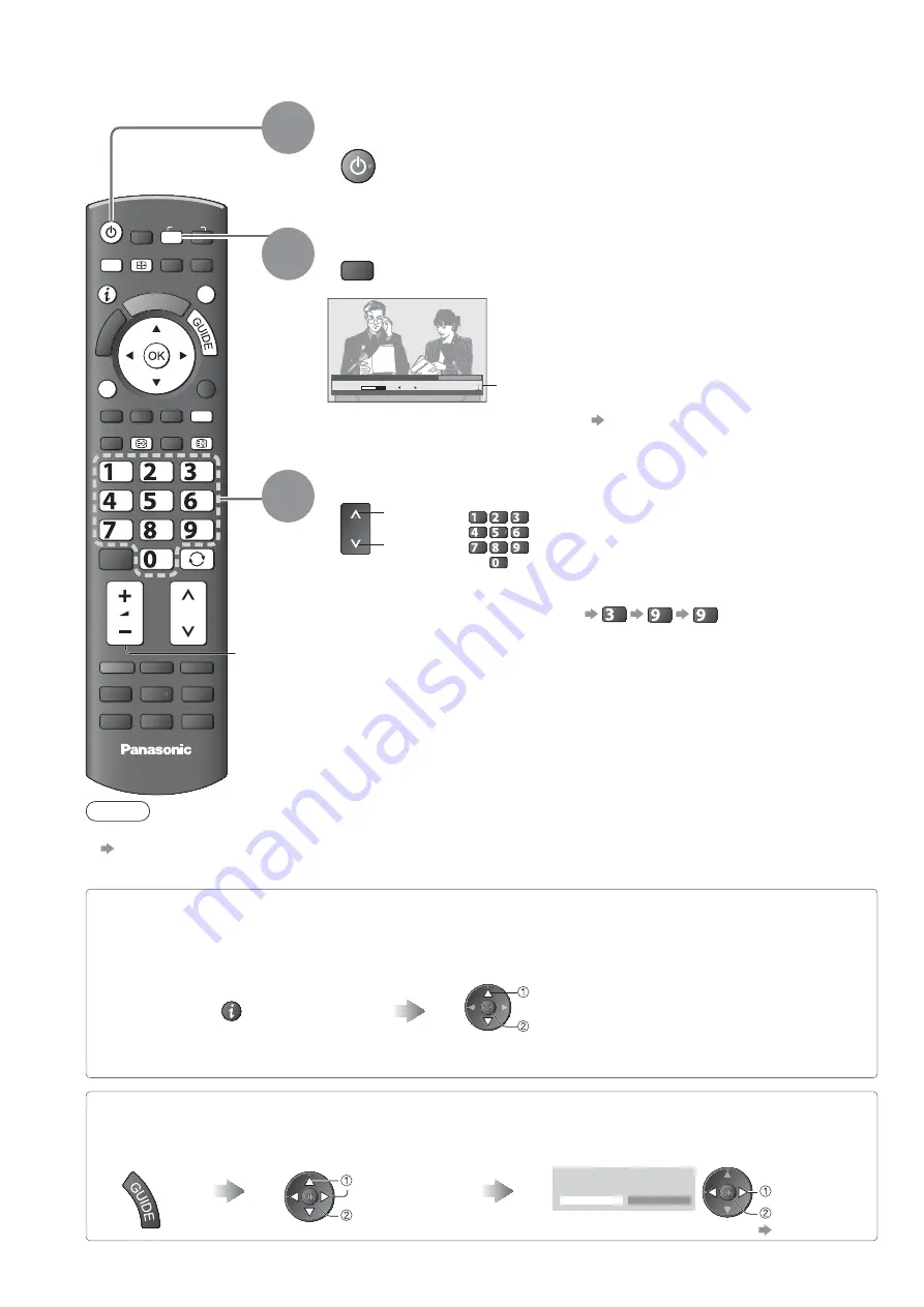 Panasonic VIERA TX-L22X20B Operating Instructions Manual Download Page 14