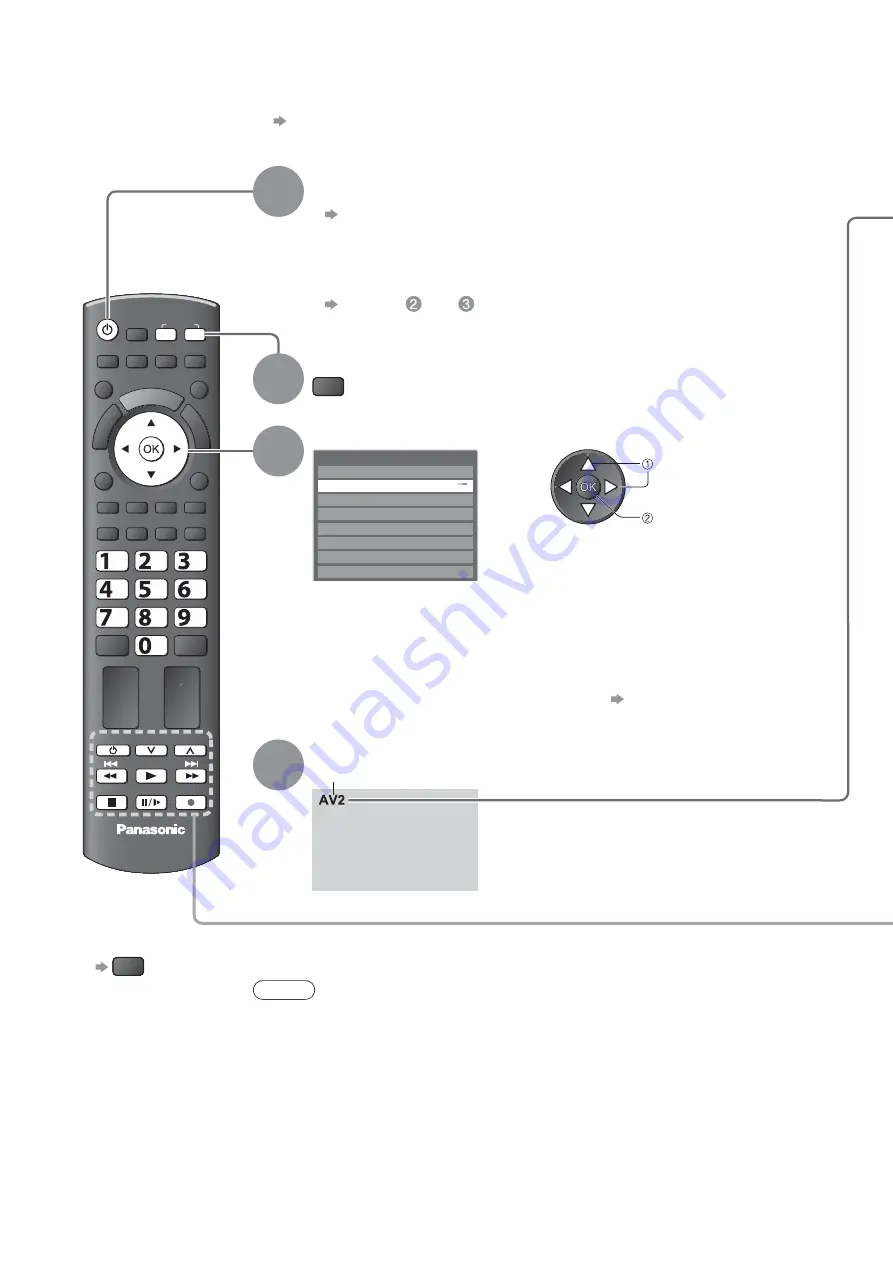 Panasonic VIERA TX-L22X20B Operating Instructions Manual Download Page 24