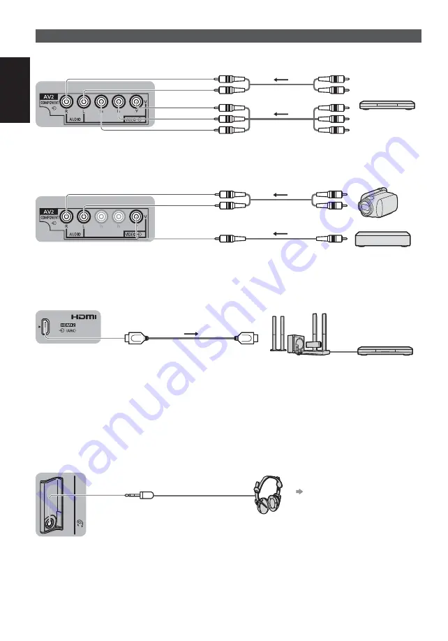 Panasonic VIERA TX-L32BL6E Operating Instructions Manual Download Page 8