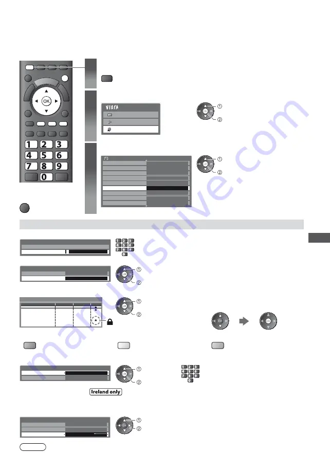 Panasonic Viera TX-L32E3B Operating Instructions Manual Download Page 43