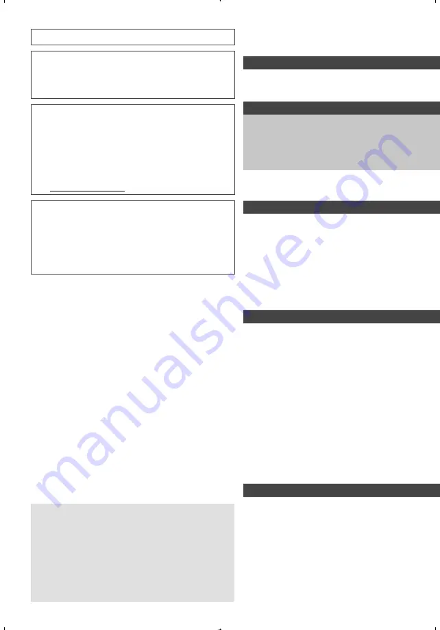 Panasonic Viera TX-L32E5B Operating Instructions Manual Download Page 3