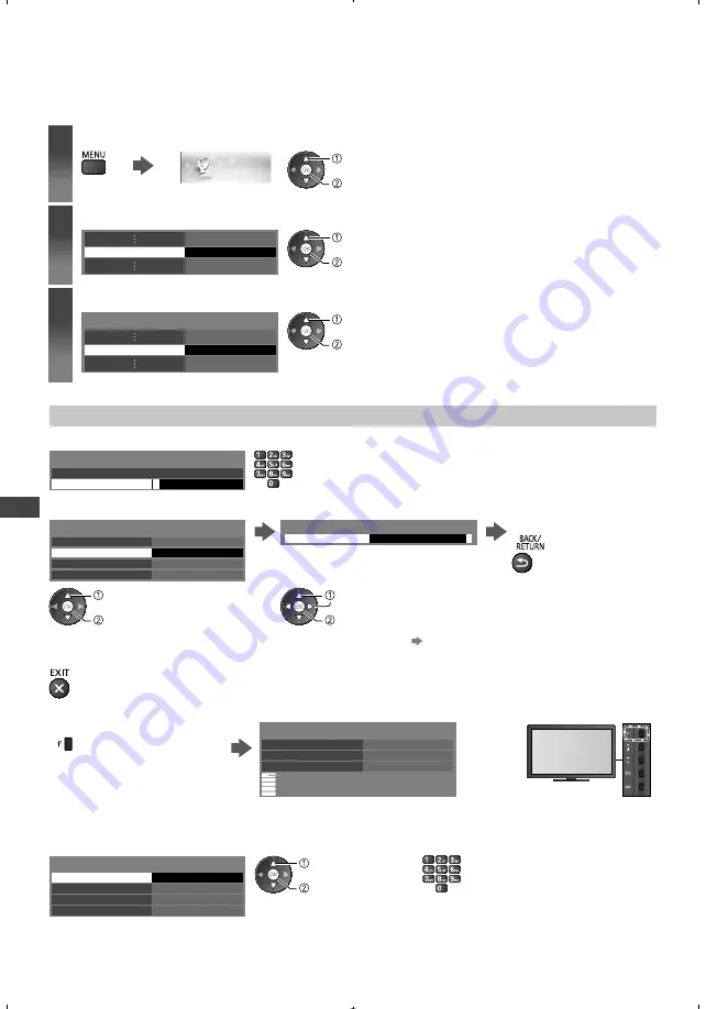 Panasonic Viera TX-L32E5B Operating Instructions Manual Download Page 52