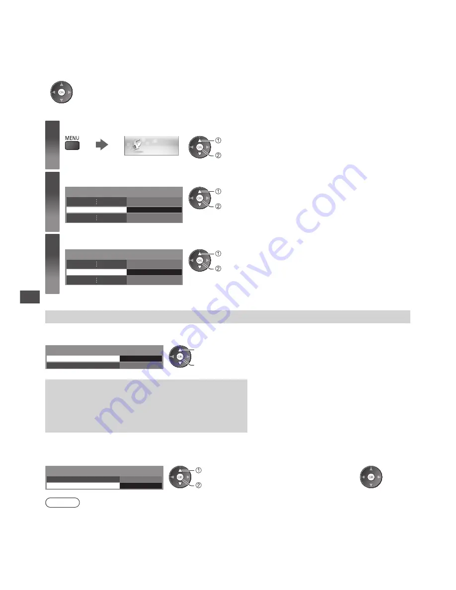 Panasonic Viera TX-L32ET5B Operating Instructions Manual Download Page 58