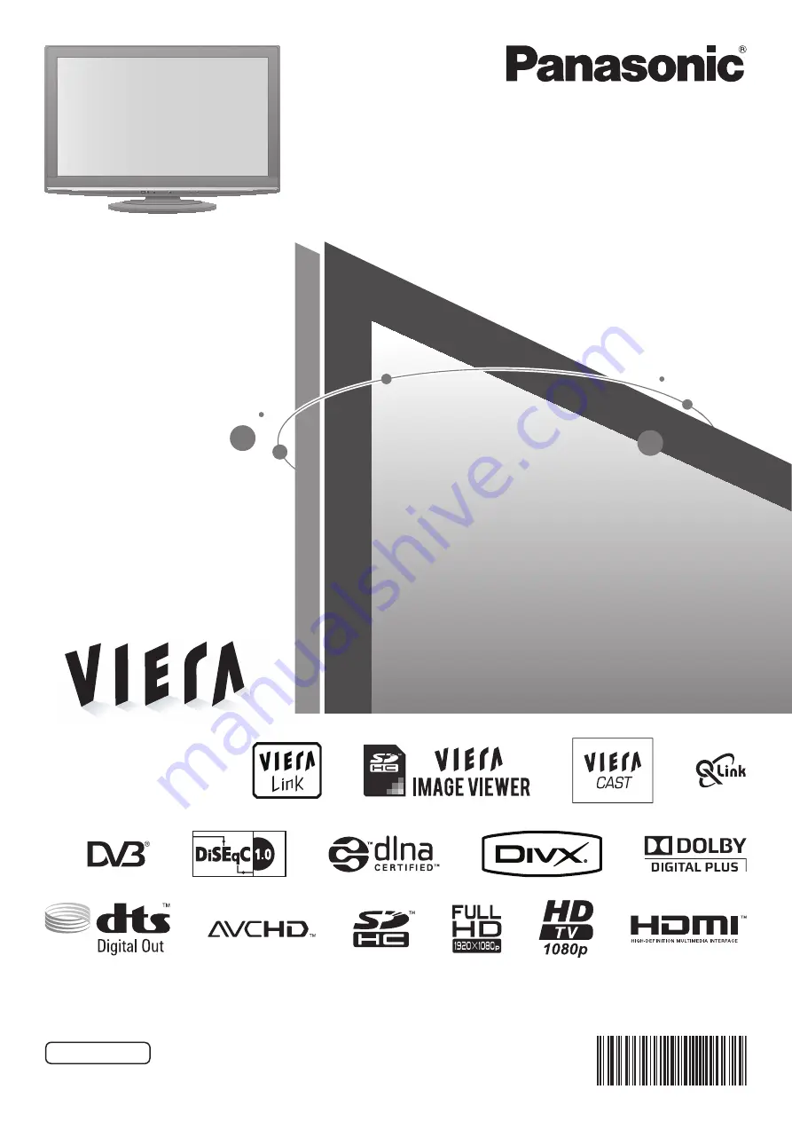 Panasonic Viera TX-L37G15E Operating Instructions Manual Download Page 1