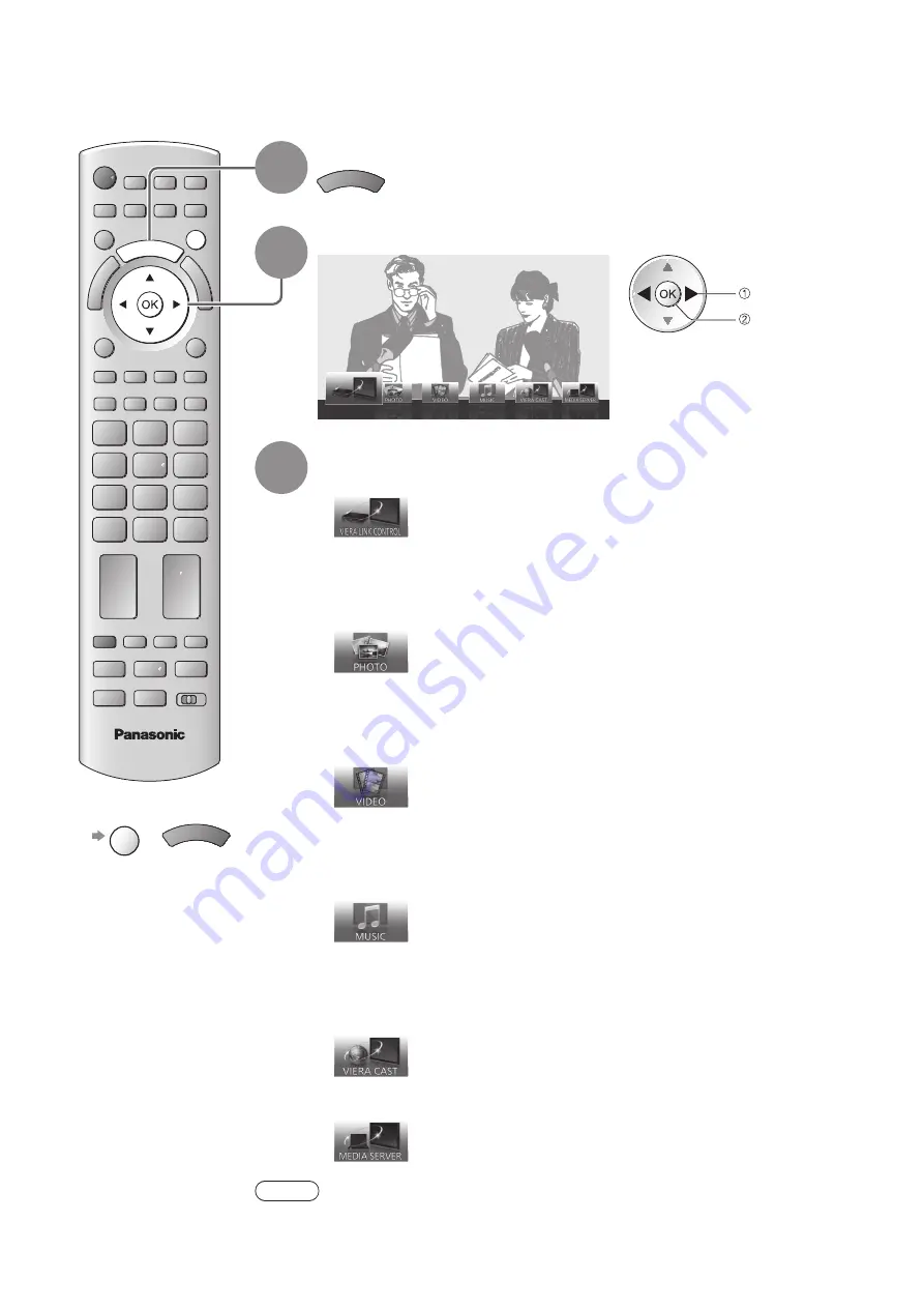 Panasonic Viera TX-L37V20E Operating Instructions Manual Download Page 16