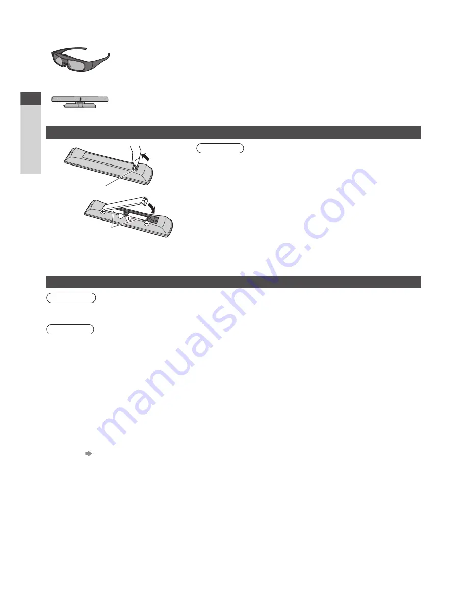 Panasonic Viera TX-L42ET50B Operating Instructions Manual Download Page 8