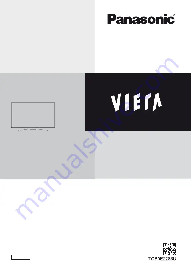 Panasonic Viera TX-L42WT50E Operating Instructions Manual Download Page 1