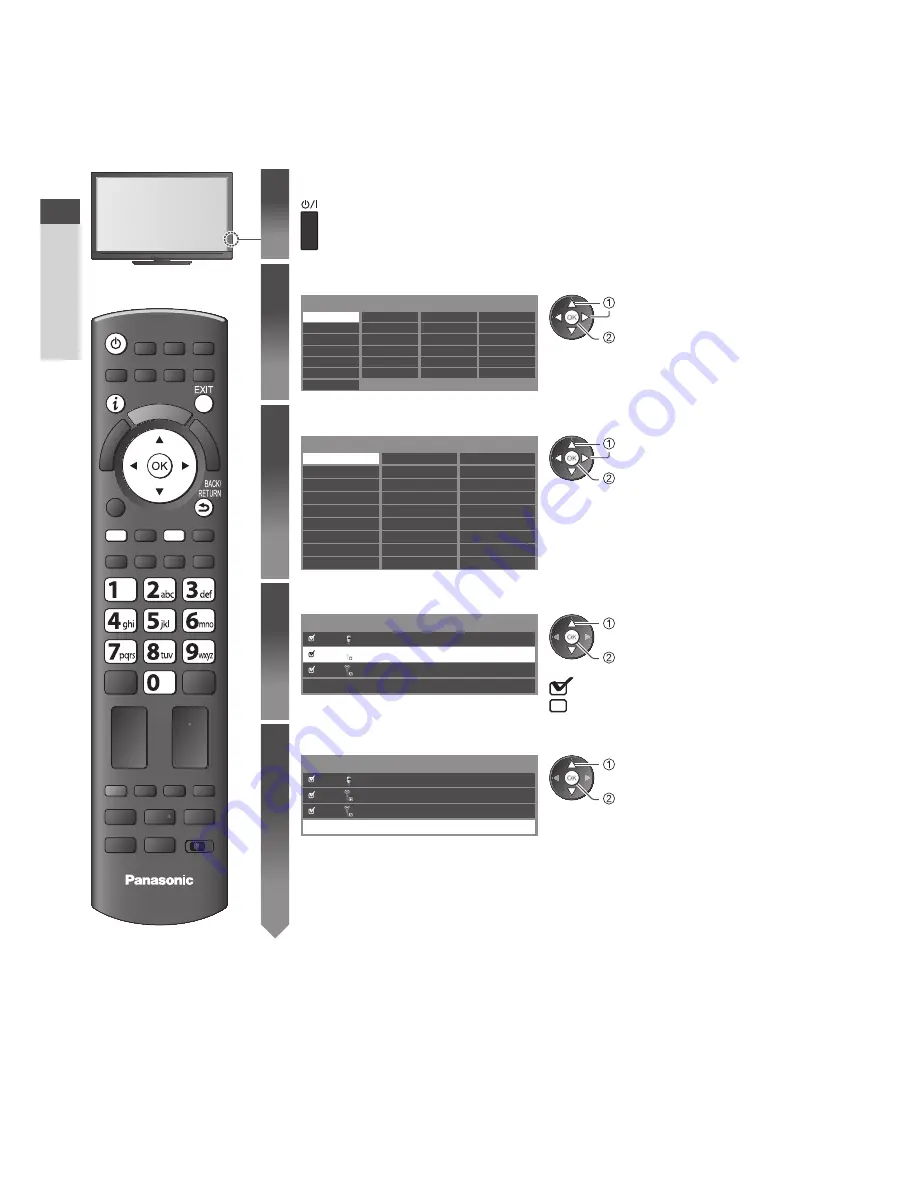 Panasonic Viera TX-LF32E30 Operating Instructions Manual Download Page 12