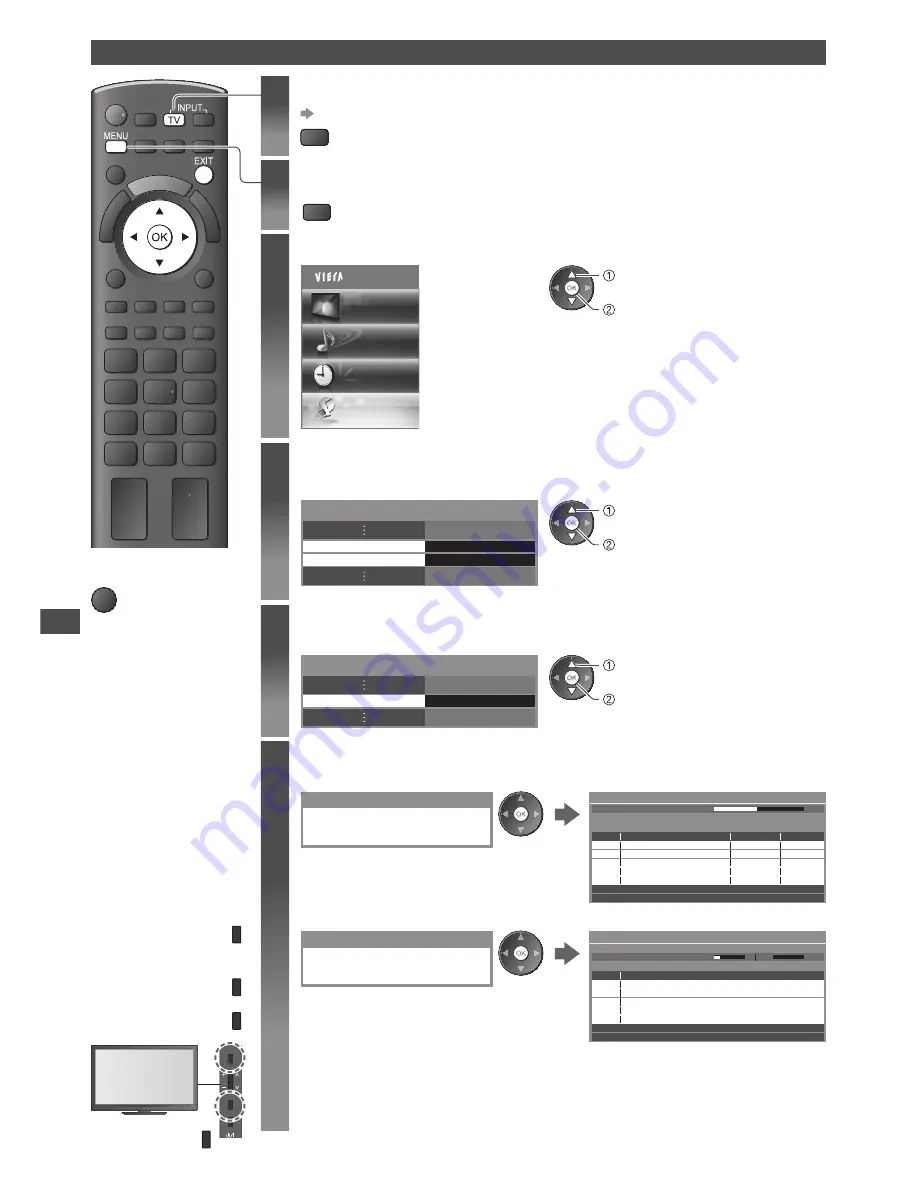 Panasonic Viera TX-LF32E30 Operating Instructions Manual Download Page 38