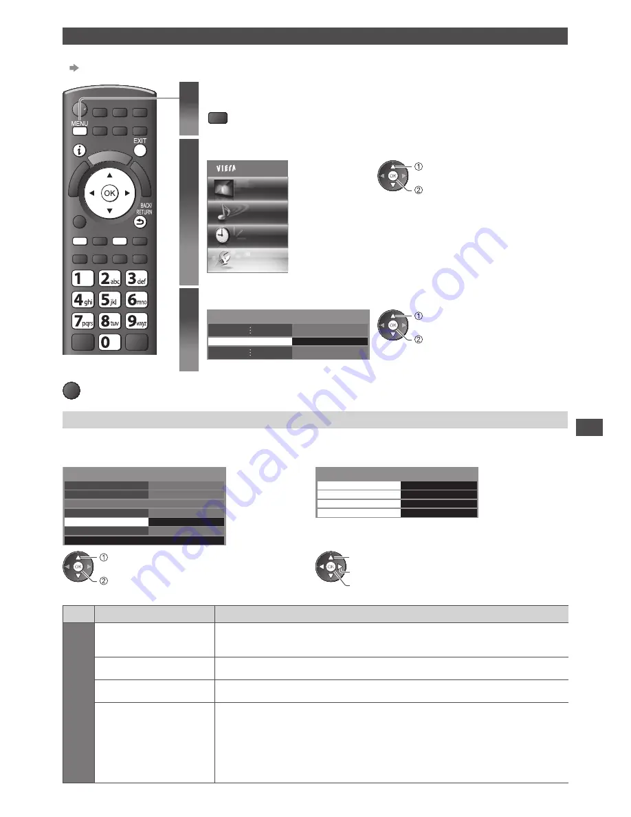 Panasonic Viera TX-LF32E30 Operating Instructions Manual Download Page 71