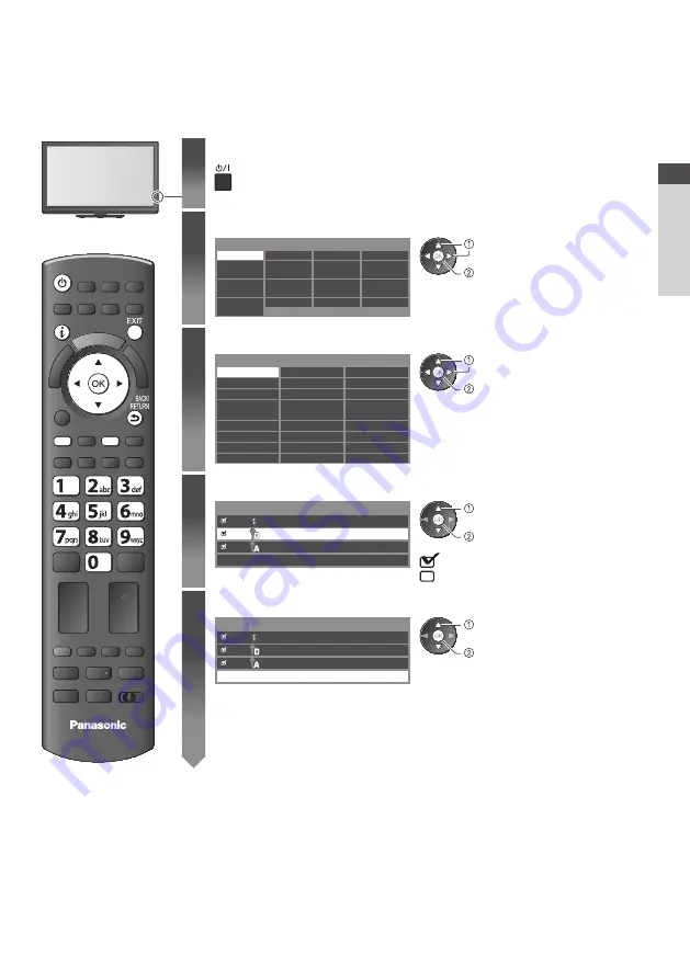 Panasonic Viera TX-P42G30Y Operating Instructions Manual Download Page 13