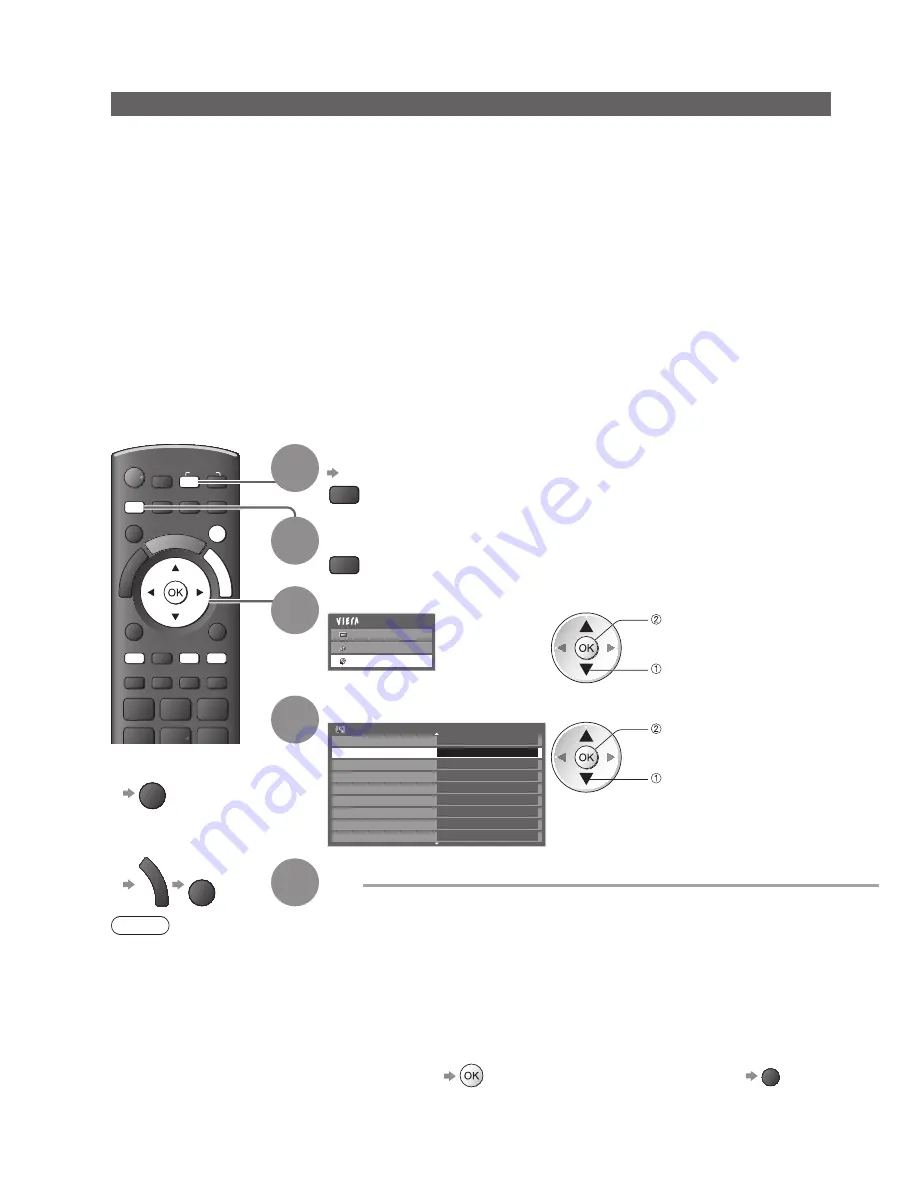 Panasonic Viera TX-P42GT20B Operating Instructions Manual Download Page 56