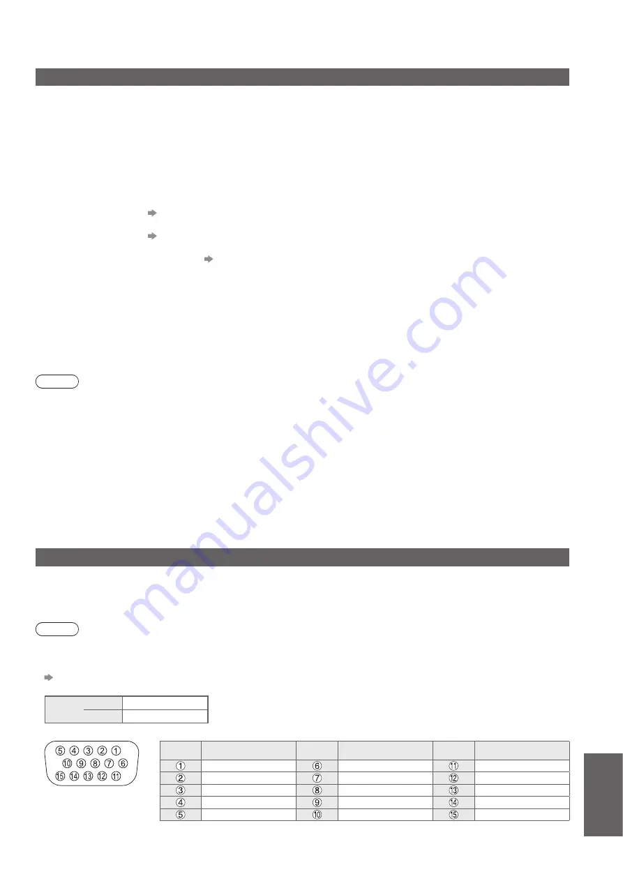 Panasonic Viera TX-P42GT20E Operating Instructions Manual Download Page 97