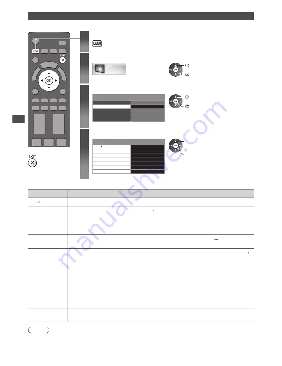 Panasonic Viera TX-P42GT50B Operating Instructions Manual Download Page 38