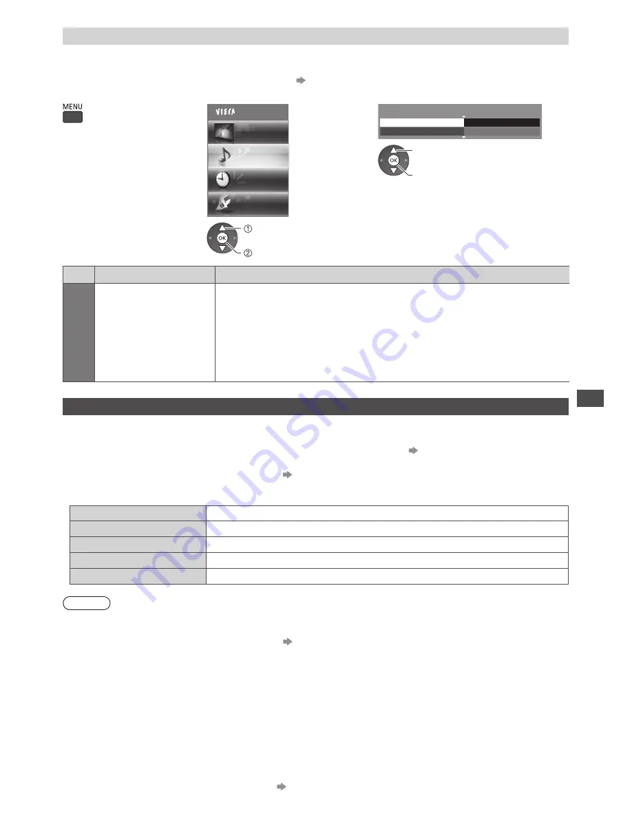 Panasonic Viera TX-P55VT30B Operating Instructions Manual Download Page 101