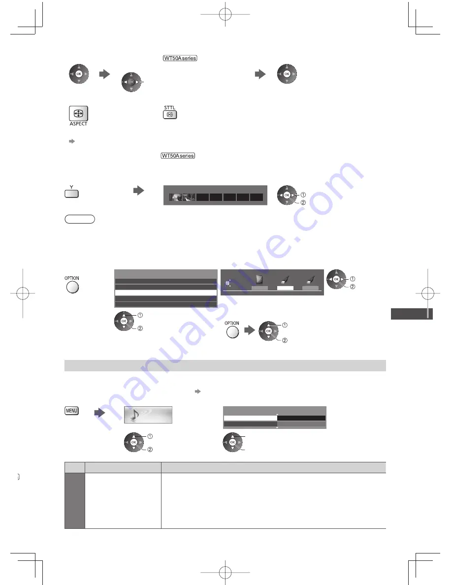 Panasonic Viera WT50A series Operating Instructions Manual Download Page 75