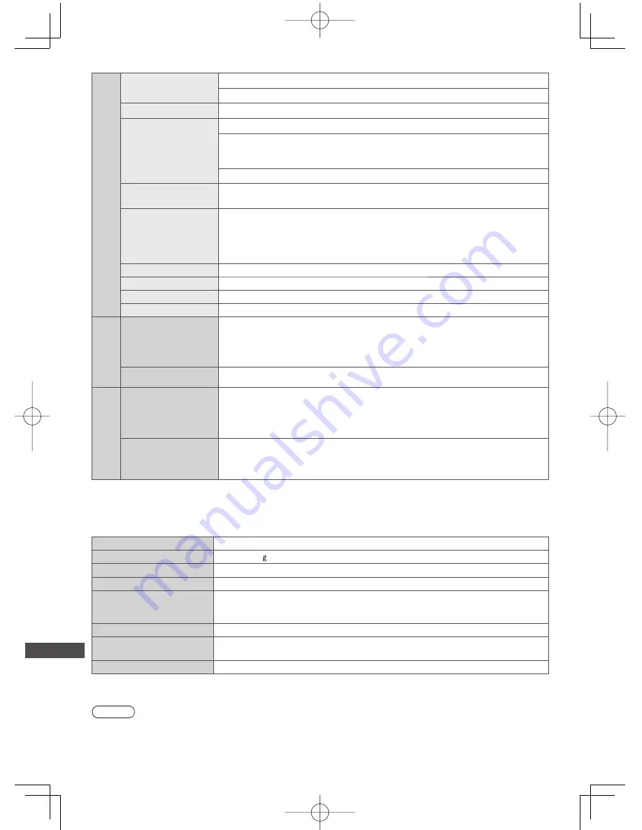 Panasonic Viera WT50H Series Operating Instructions Manual Download Page 110