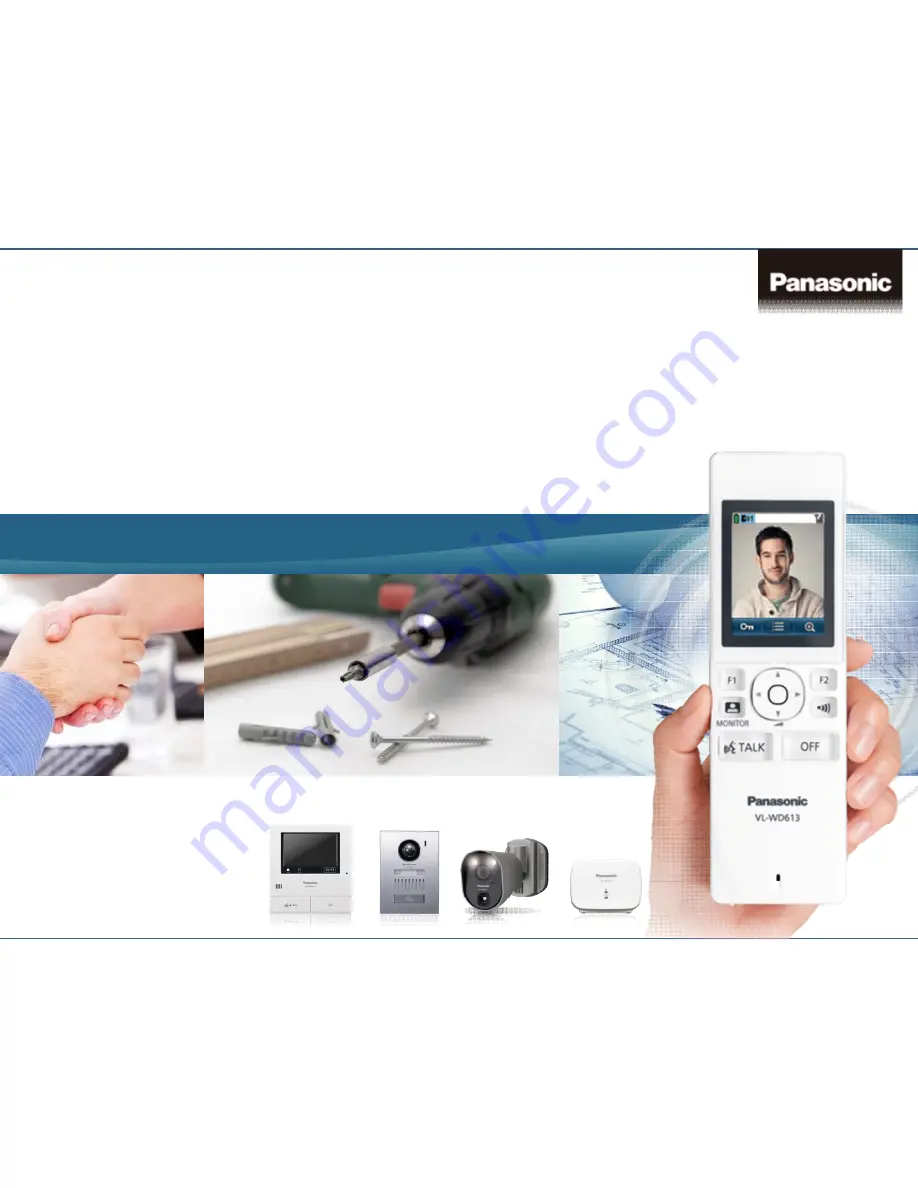 Panasonic VL-SWD501 Installation Manual Download Page 1