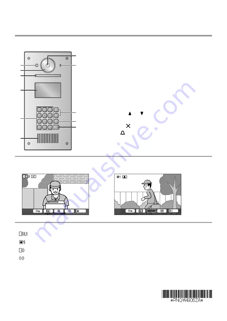 Panasonic VL-V900 Скачать руководство пользователя страница 1