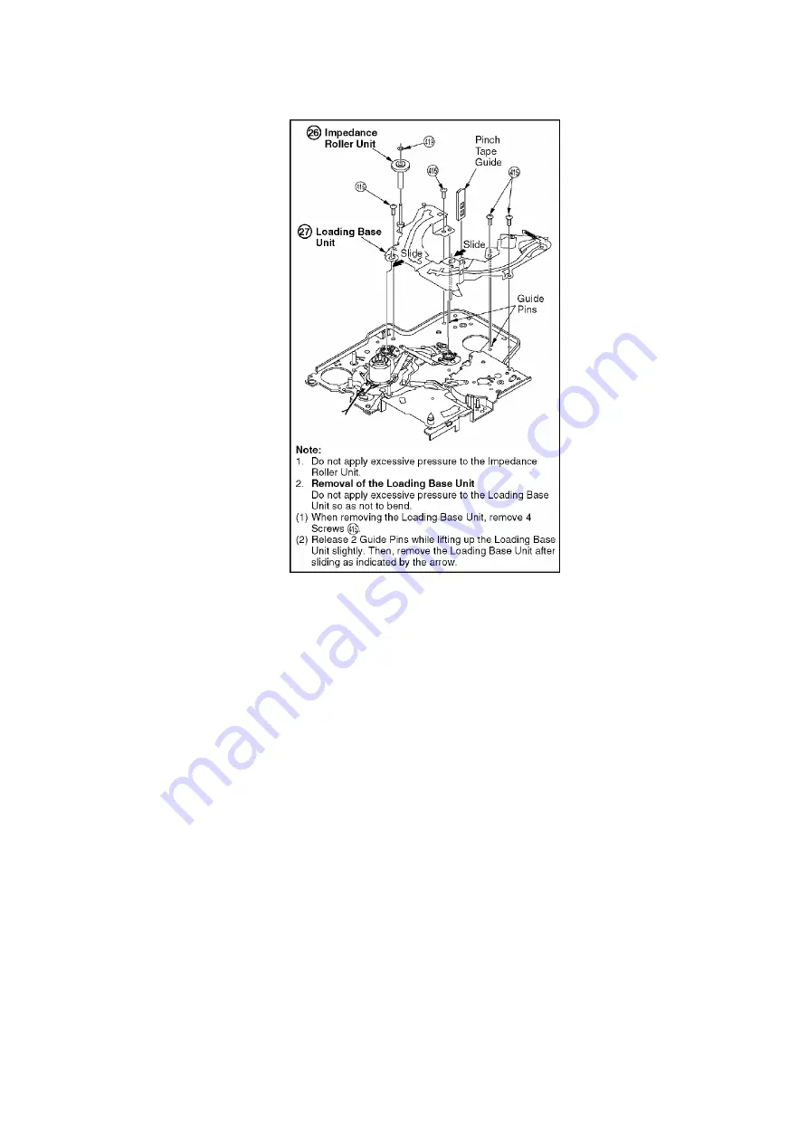 Panasonic VM-D101 Service Manual Download Page 75