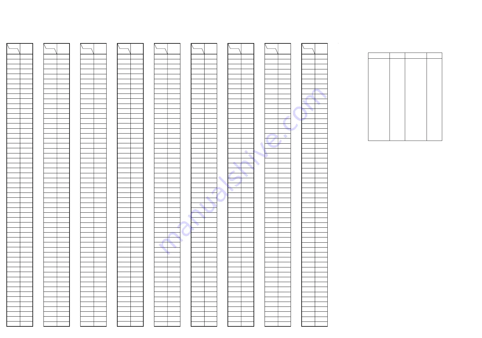 Panasonic VM-D101 Service Manual Download Page 208