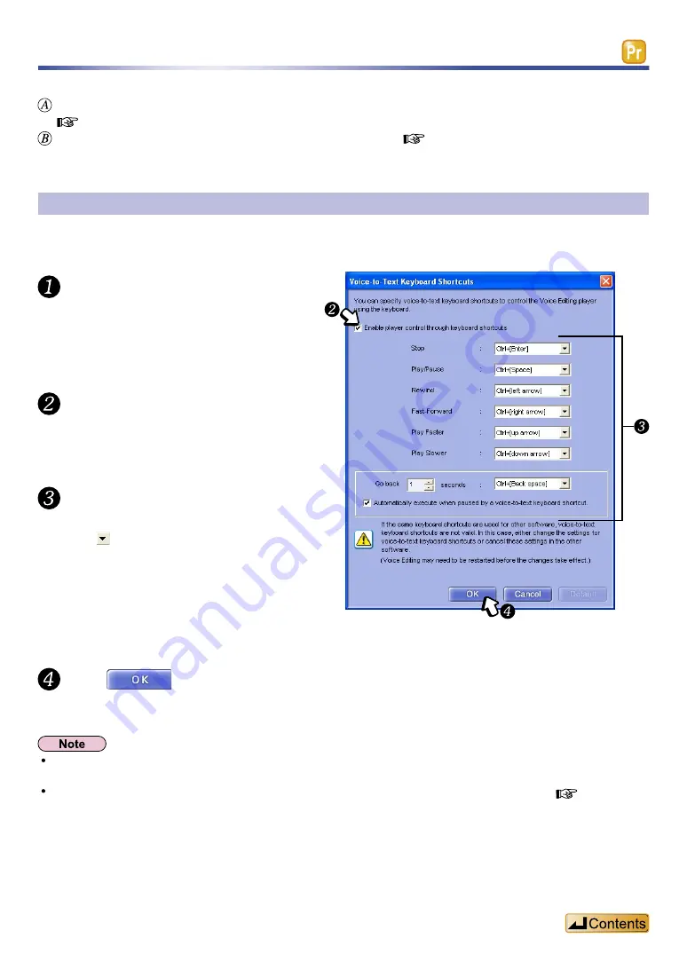 Panasonic Voice Editing Ver.2.0 Скачать руководство пользователя страница 71