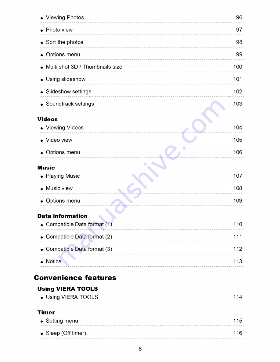 Panasonic VT5O series Ehelp Download Page 6