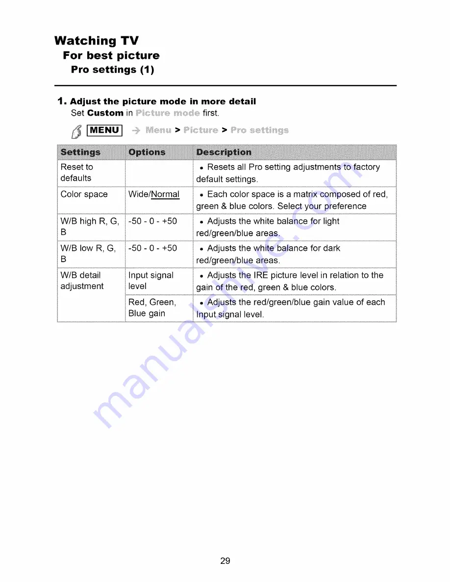 Panasonic VT5O series Ehelp Download Page 29