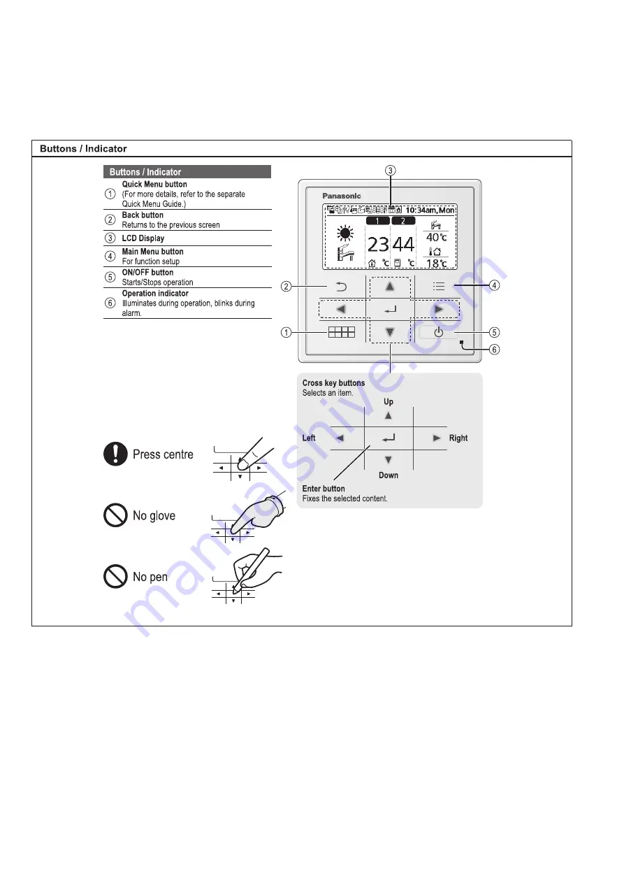 Panasonic WH-MDC05J3E5 Service Manual Download Page 20