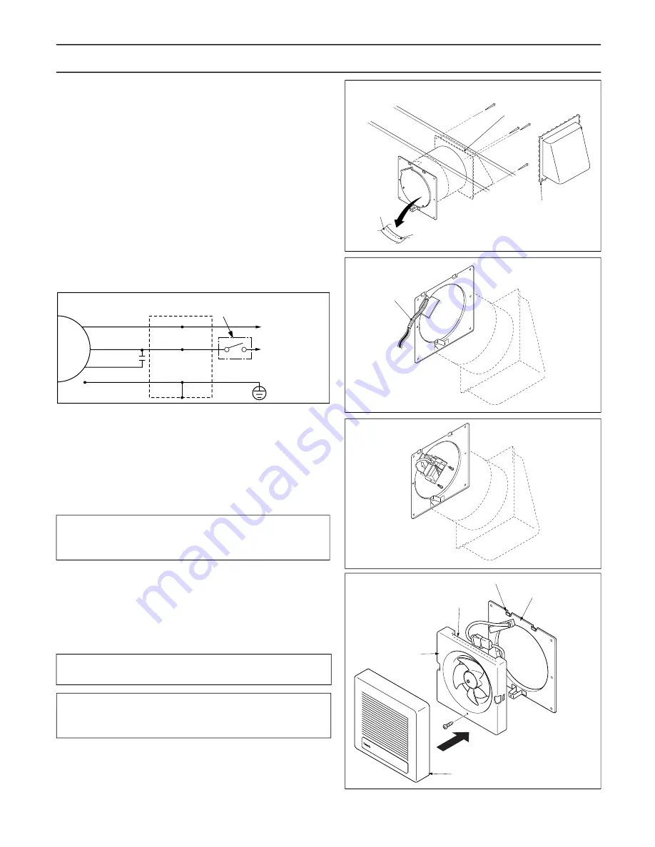 Panasonic Whisper Wall FV-08WQ1 Скачать руководство пользователя страница 8