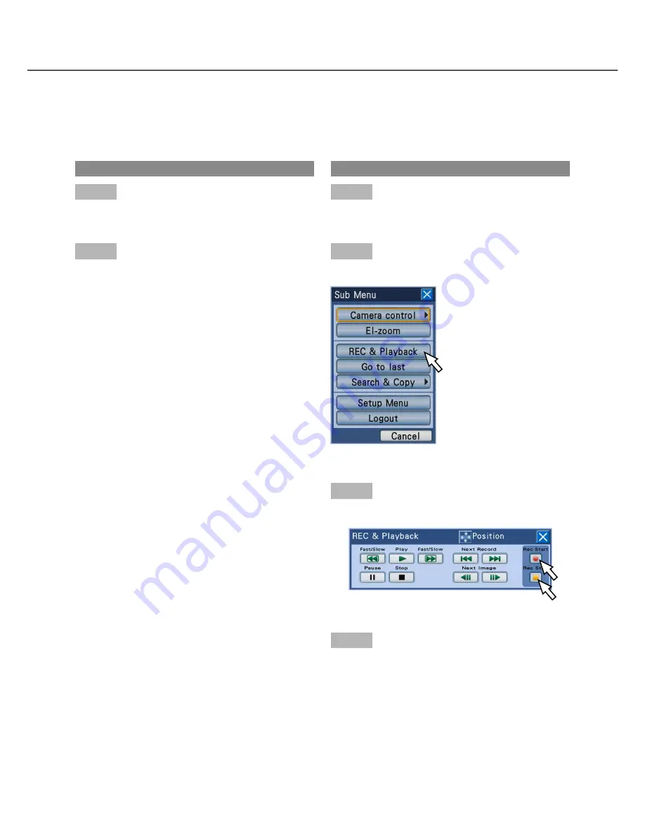 Panasonic WJ-HD616K Operating Instructions Manual Download Page 36