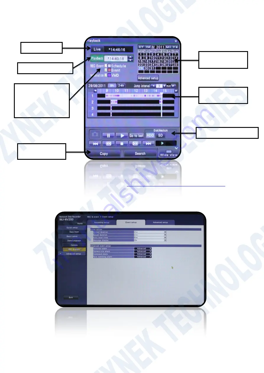 Panasonic WJ-NV200 Installation Manual Download Page 8