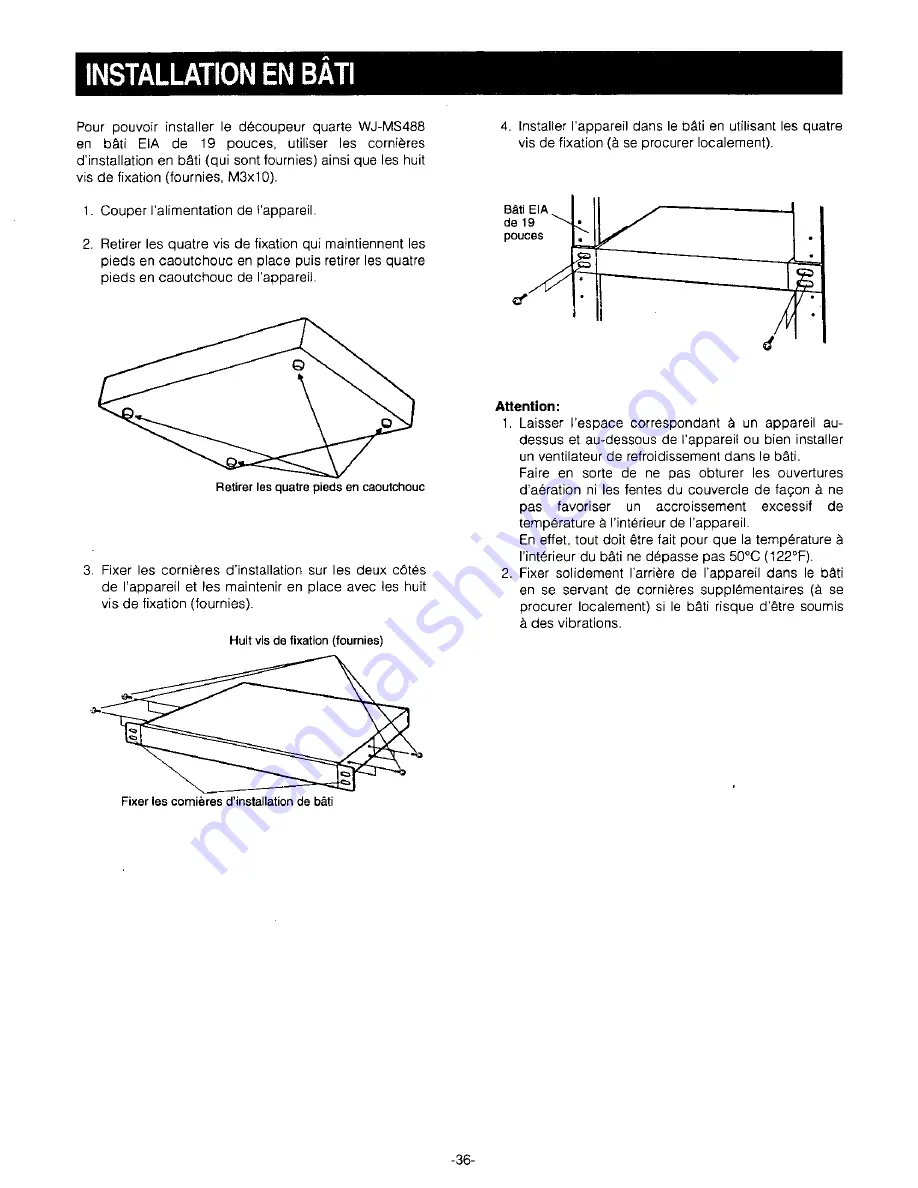 Panasonic WJMS488 - QUAD UNIT Скачать руководство пользователя страница 38