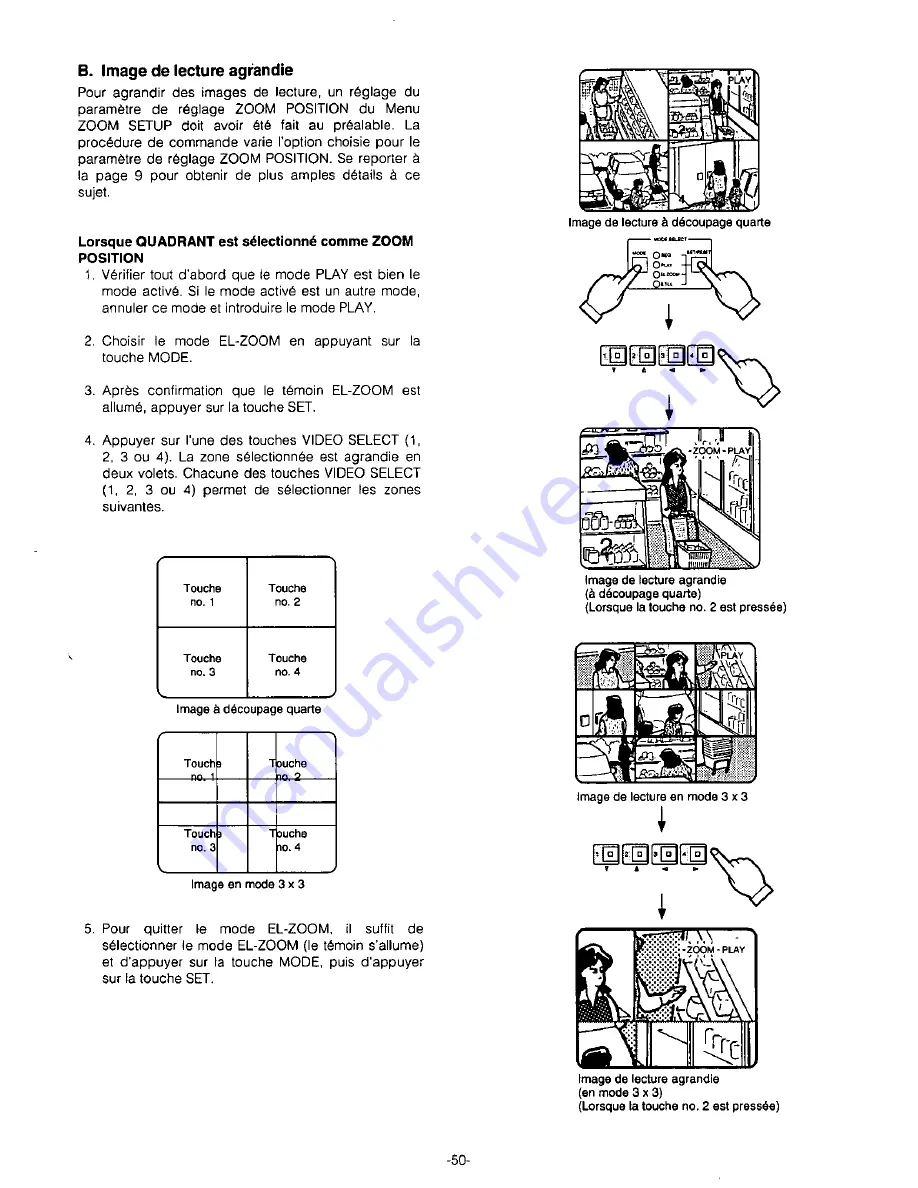 Panasonic WJMS488 - QUAD UNIT Operating Instructions Manual Download Page 52