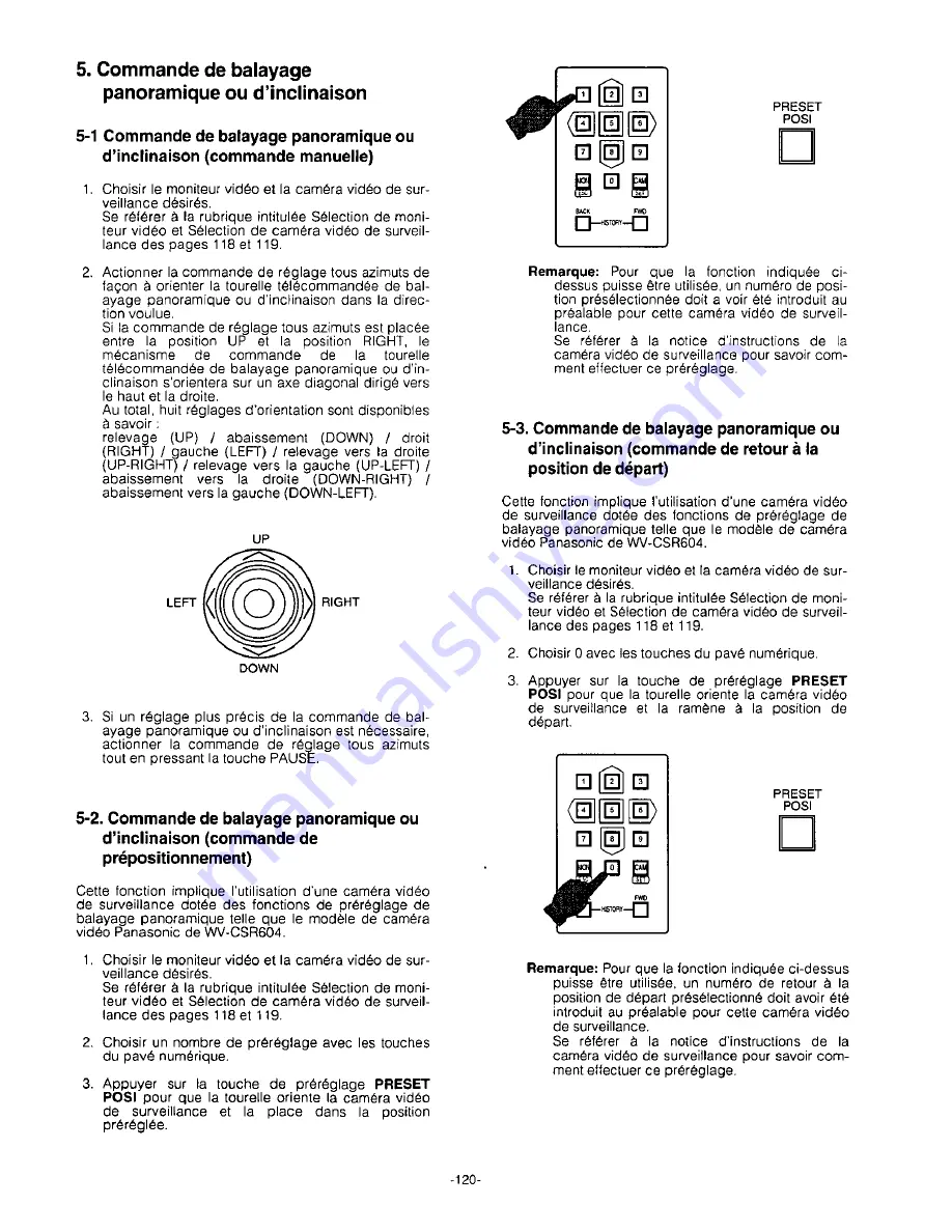 Panasonic WJSX350 - MATRIX SWITCHER Operating Instructions Manual Download Page 122