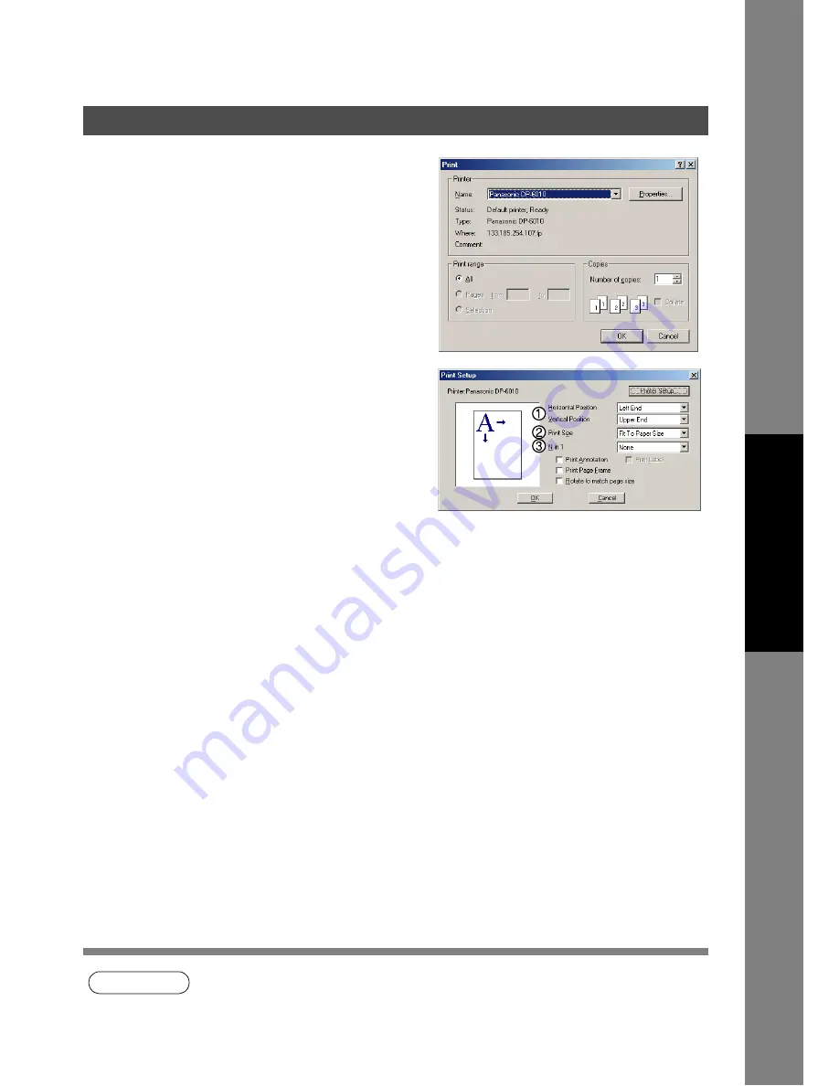 Panasonic Workio DP-3510 Operating Instructions Manual Download Page 71