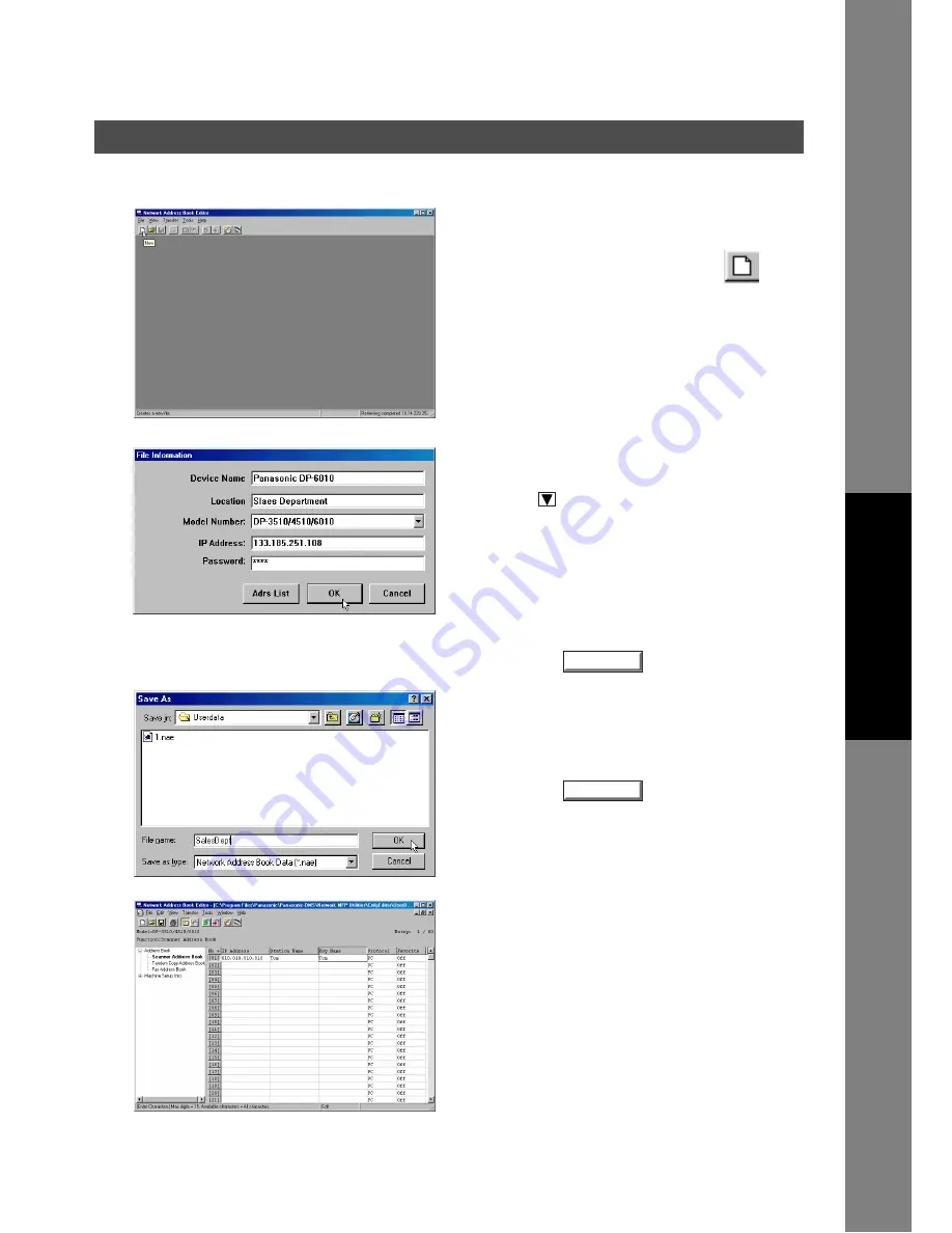 Panasonic Workio DP-3510 Operating Instructions Manual Download Page 155