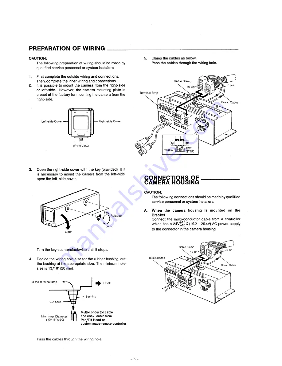 Panasonic WV-716OD Скачать руководство пользователя страница 6