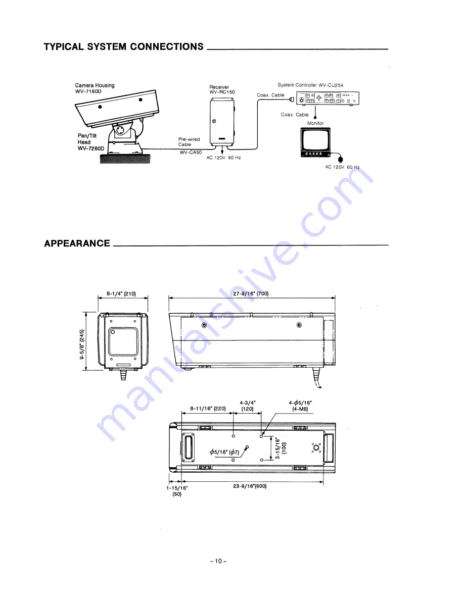 Panasonic WV-716OD Скачать руководство пользователя страница 11