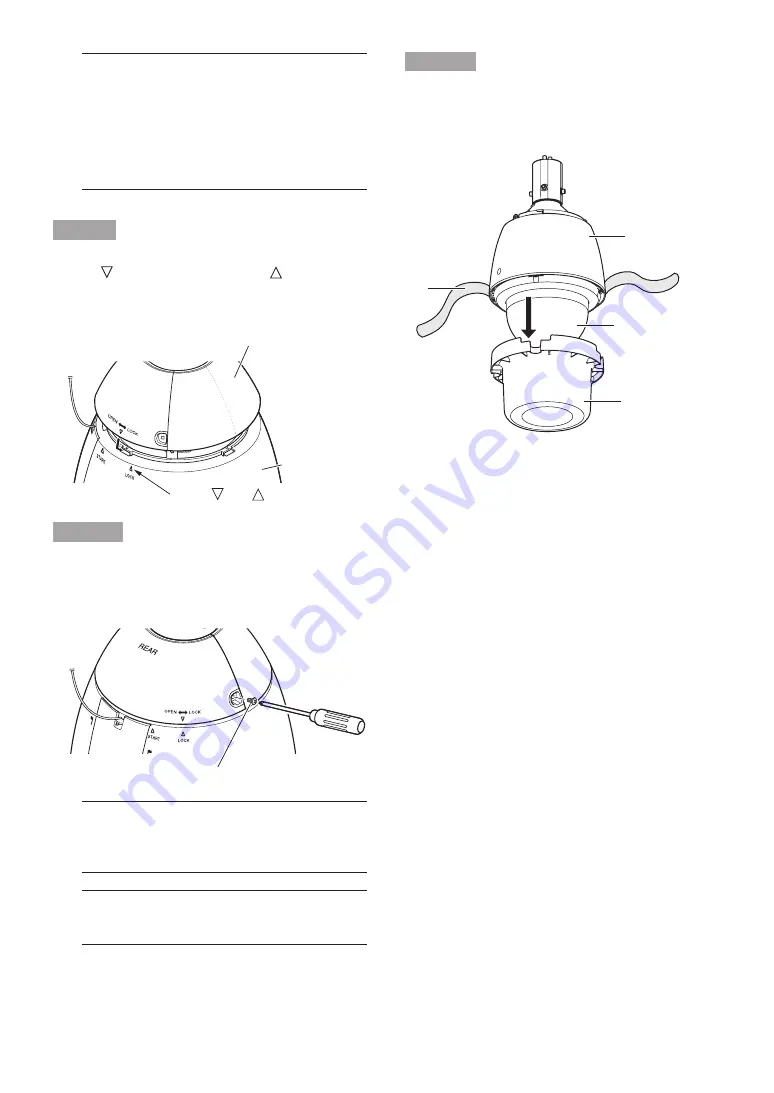 Panasonic WV-CW590A Installation Manual Download Page 19