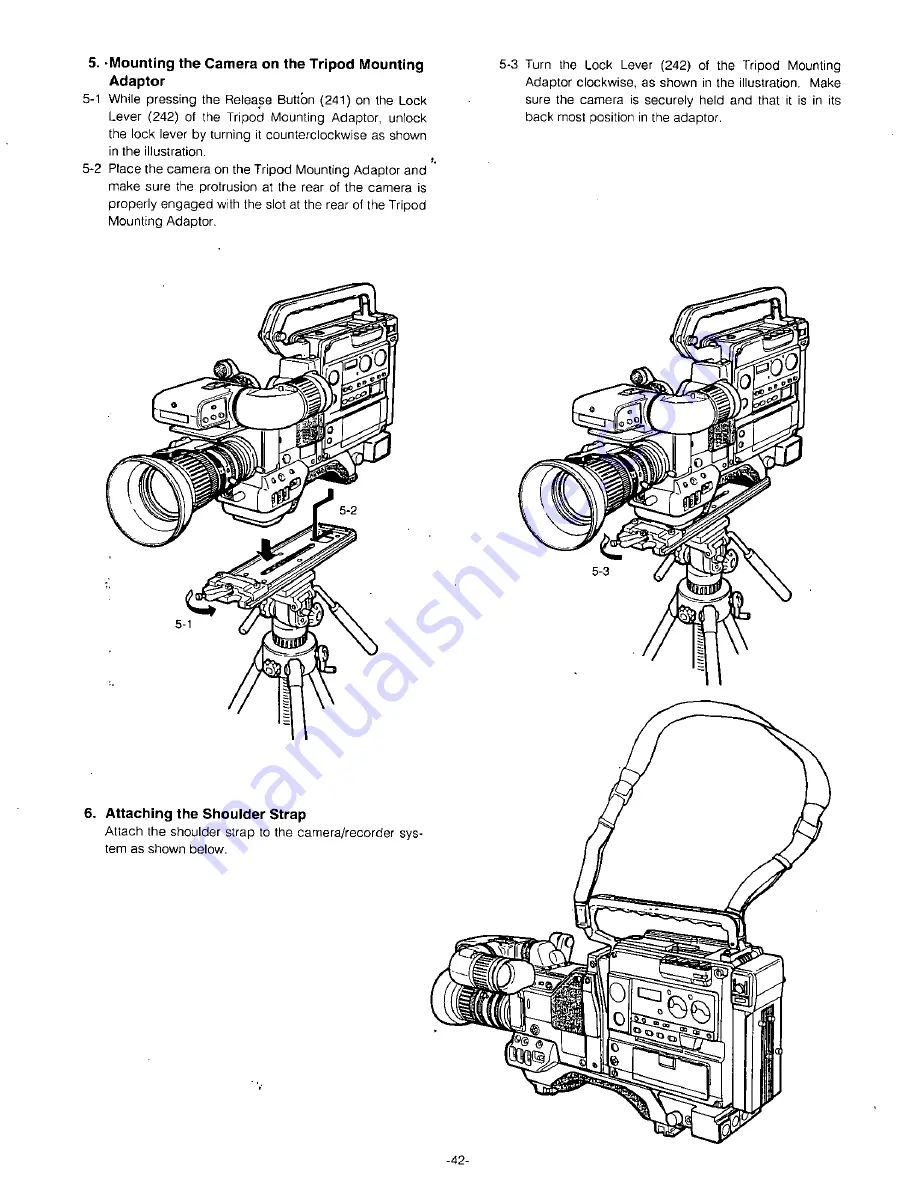 Panasonic WV-F565 User Manual Download Page 44