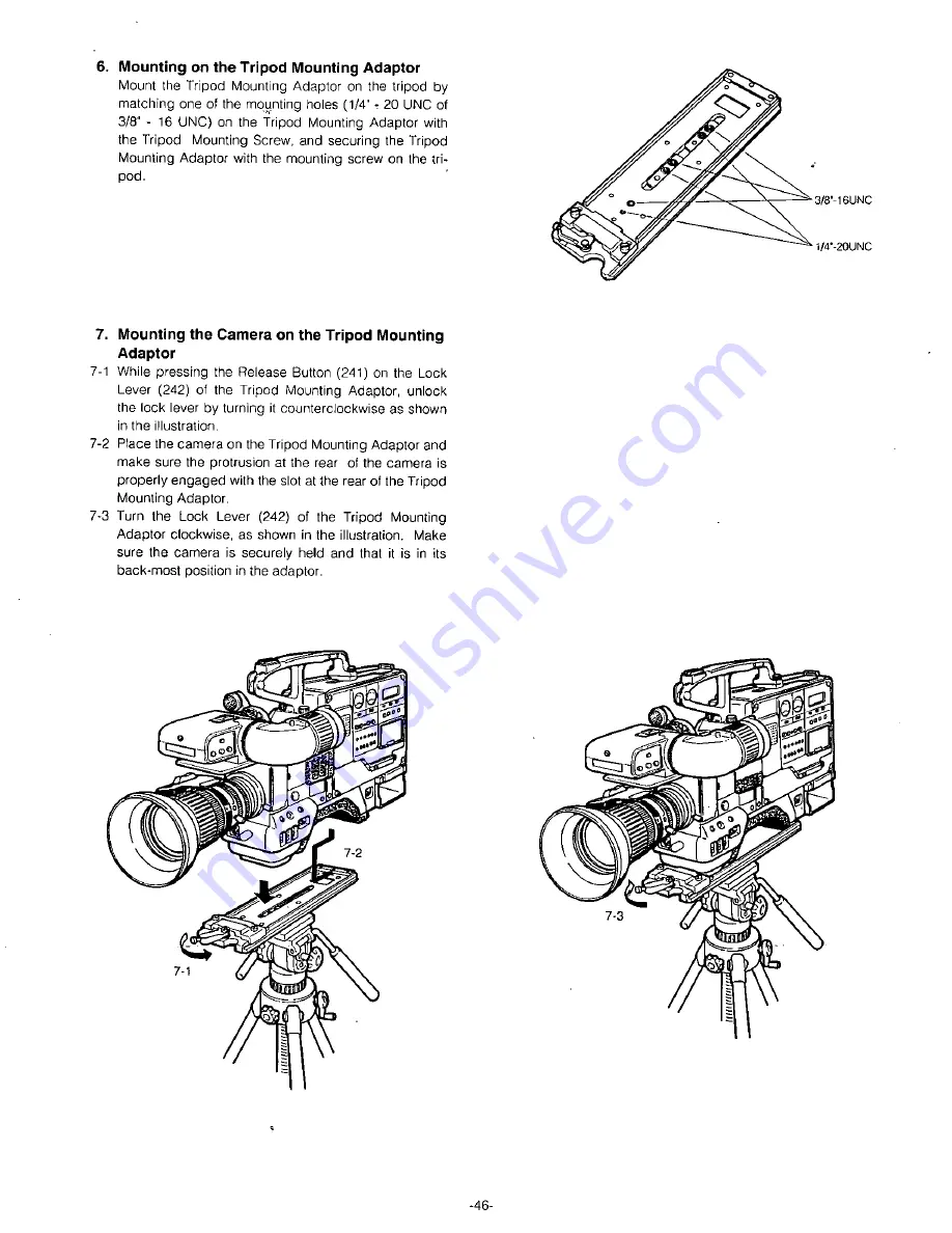 Panasonic WV-F565 User Manual Download Page 48