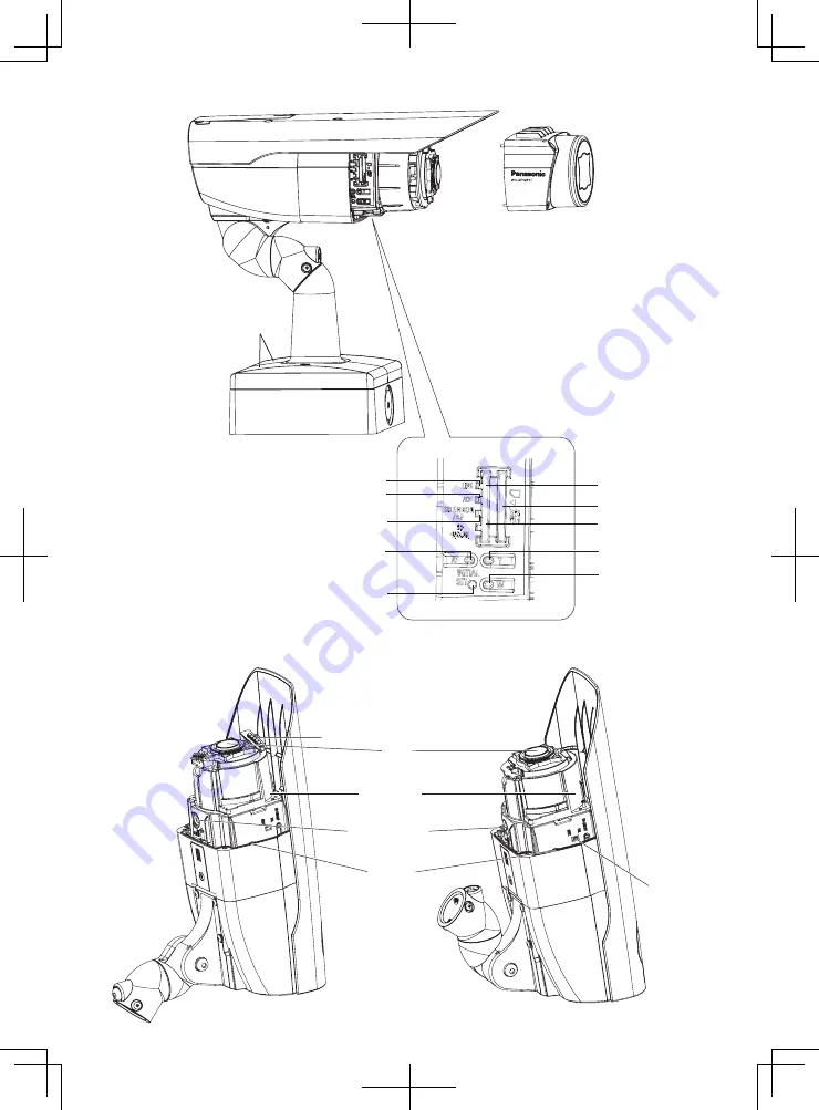 Panasonic WV-SPW611 Installation Manual Download Page 17