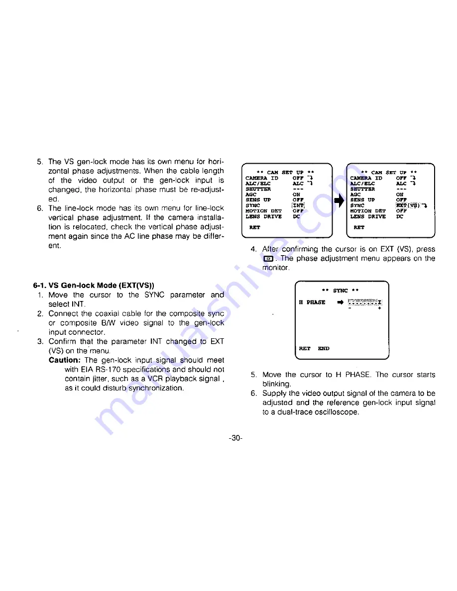 Panasonic WVBPR550 - CCTV Operating Instructions Manual Download Page 32