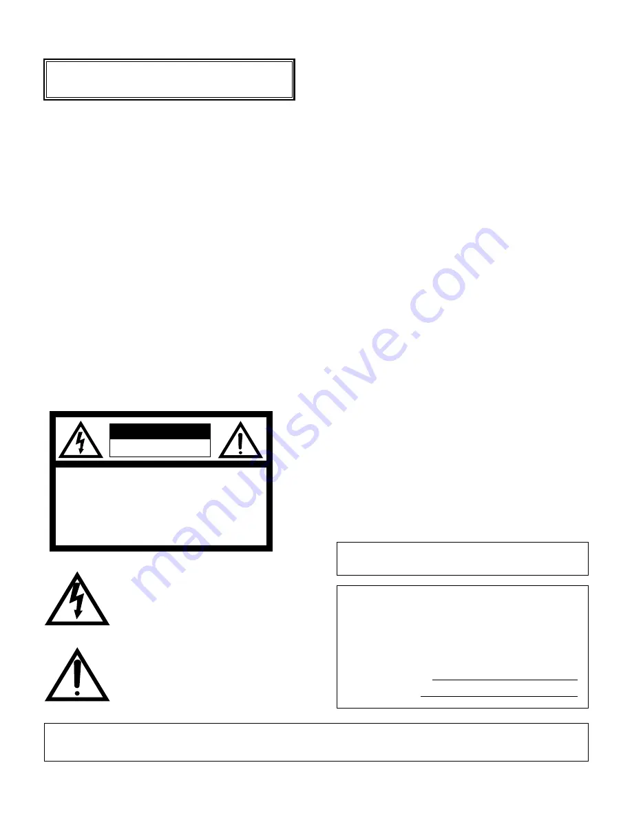 Panasonic WVCK2020 - COLOR MONITOR Operating Instruction Download Page 12