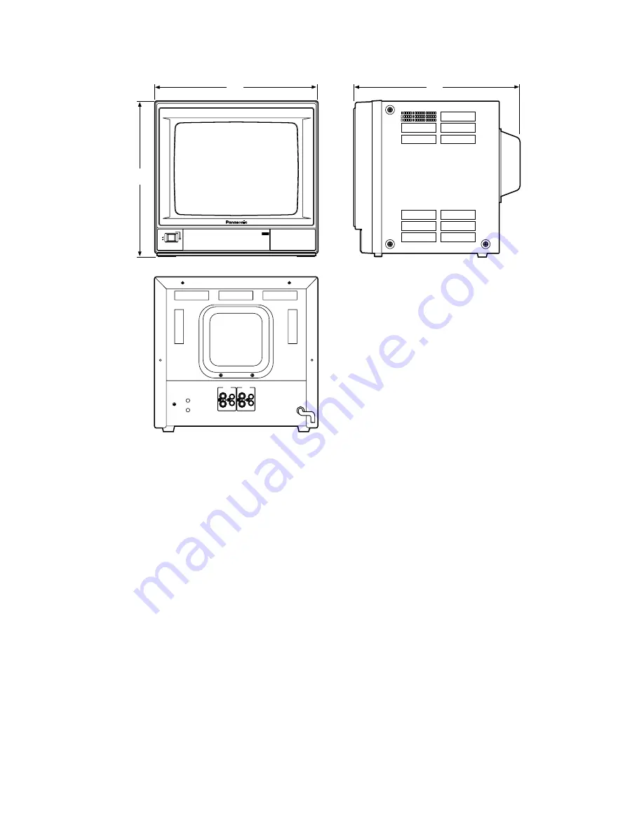 Panasonic WVCM1430 - COLOR CAMERA Скачать руководство пользователя страница 15